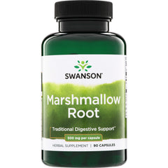 SW1108 | Swanson Marshmallow Root, Traditional Digestive Support, 500 mg per capsule, 90 capsules