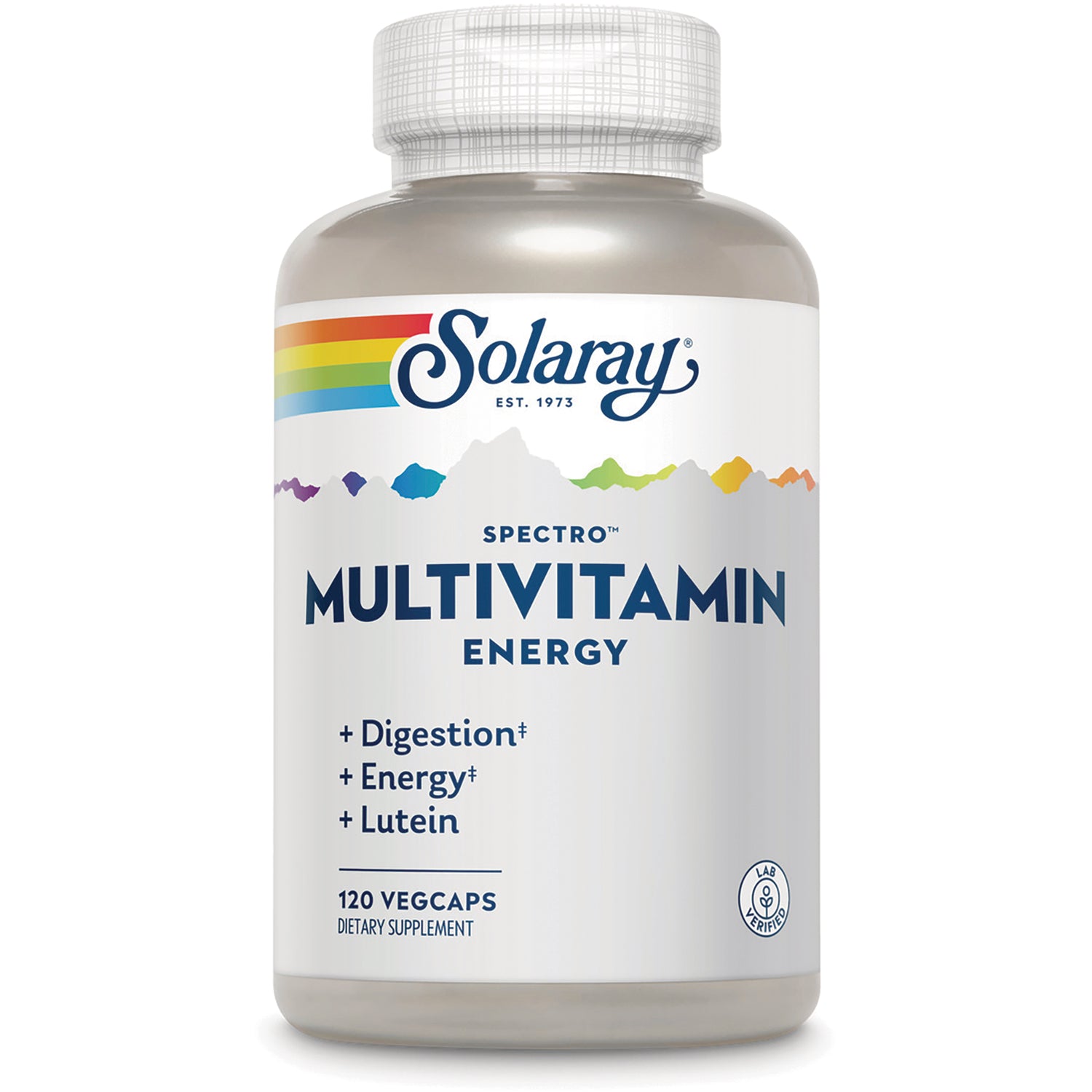 SLR403 | Solaray Spectro Multivitamin Energy, 120 vegcaps dietary supplement