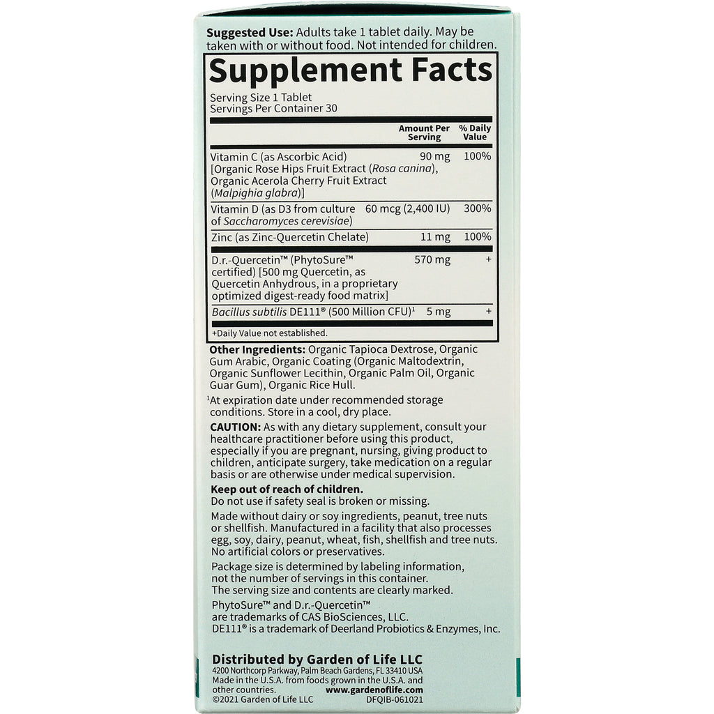 GLF360 | back panel with Supplement Facts, serving size, ingredients and caution statements - Thumbnail