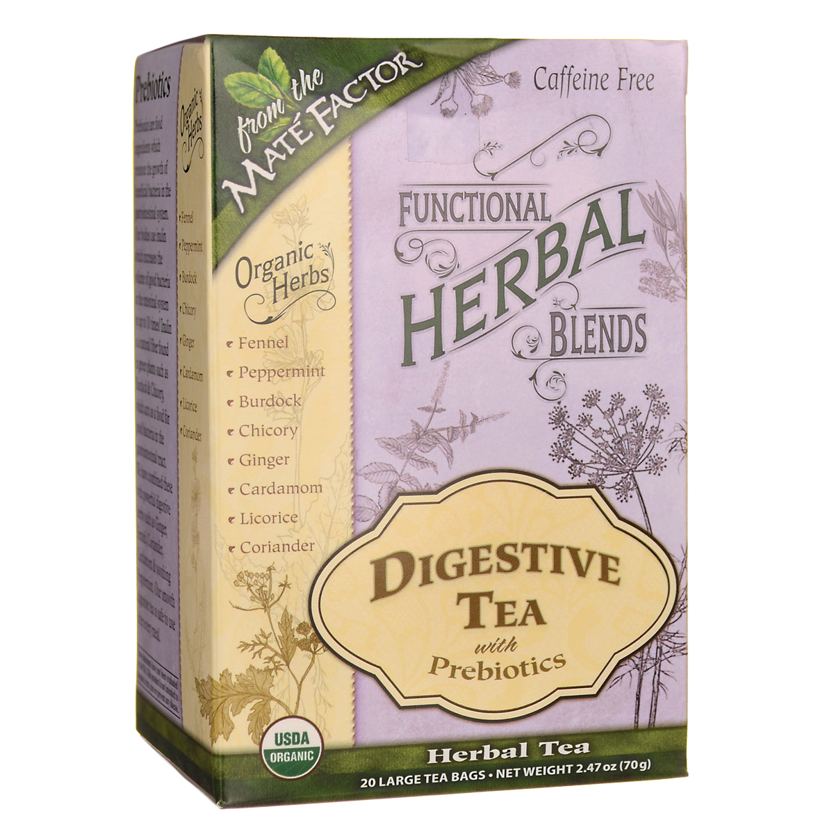 Functional Herbal Blends - Digestive Tea with Prebiotics – Swanson Vitamins