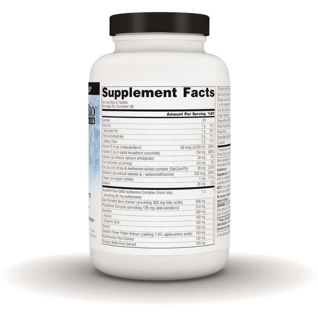 SN973 | Back of supplement bottle with Supplement Facts panel and ingredients list - Thumbnail