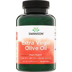 SWE092 | Swanson Extra Virgin Olive Oil softgels, 120 count