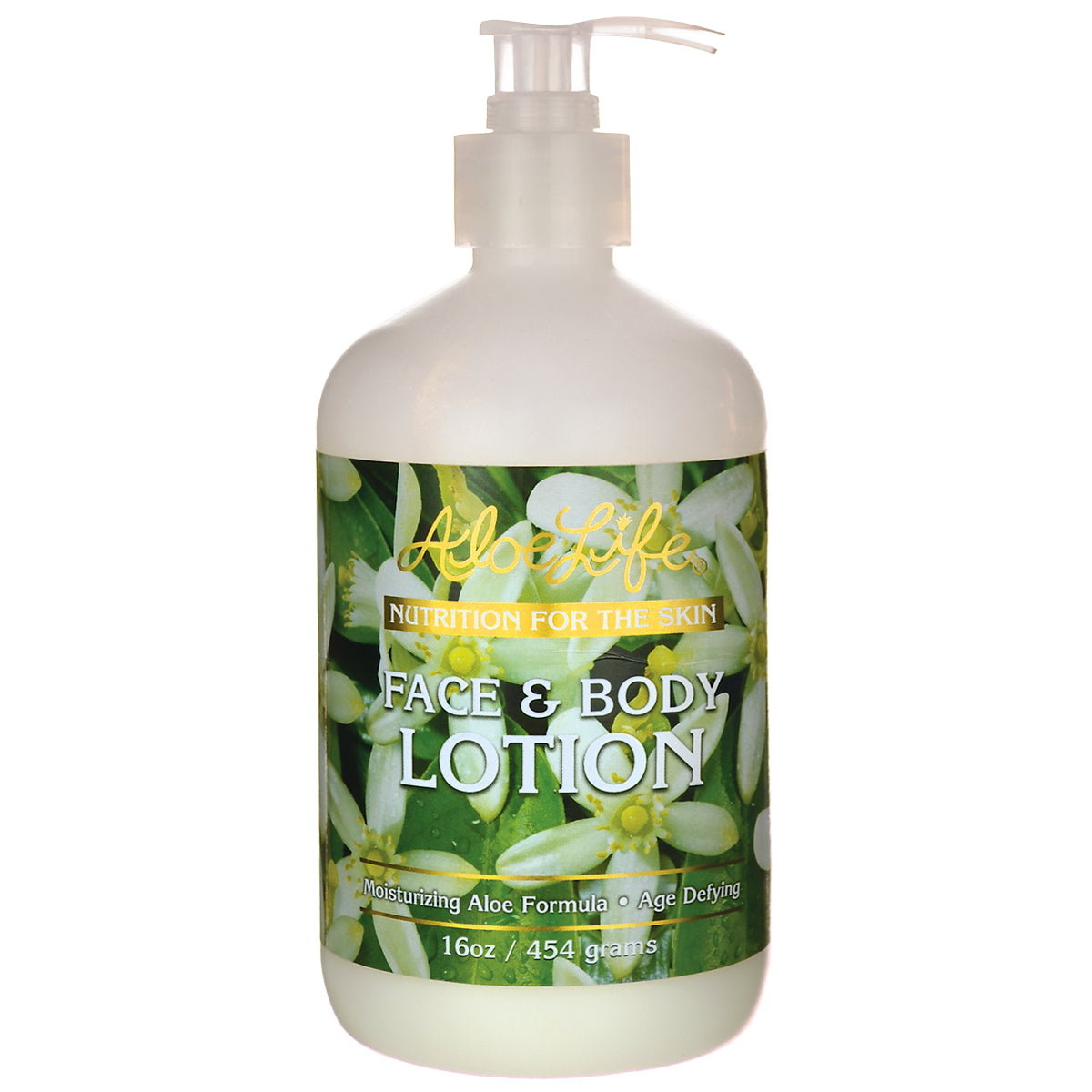 ALI011 | AloeLife Face & Body Lotion 16 oz pump bottle, Nutrition for the Skin