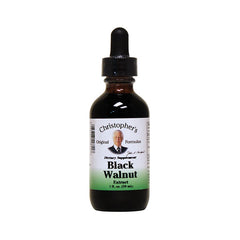 DCR020 | Dropper bottle of Christopher's Black Walnut Extract 2 fl oz with white and green label