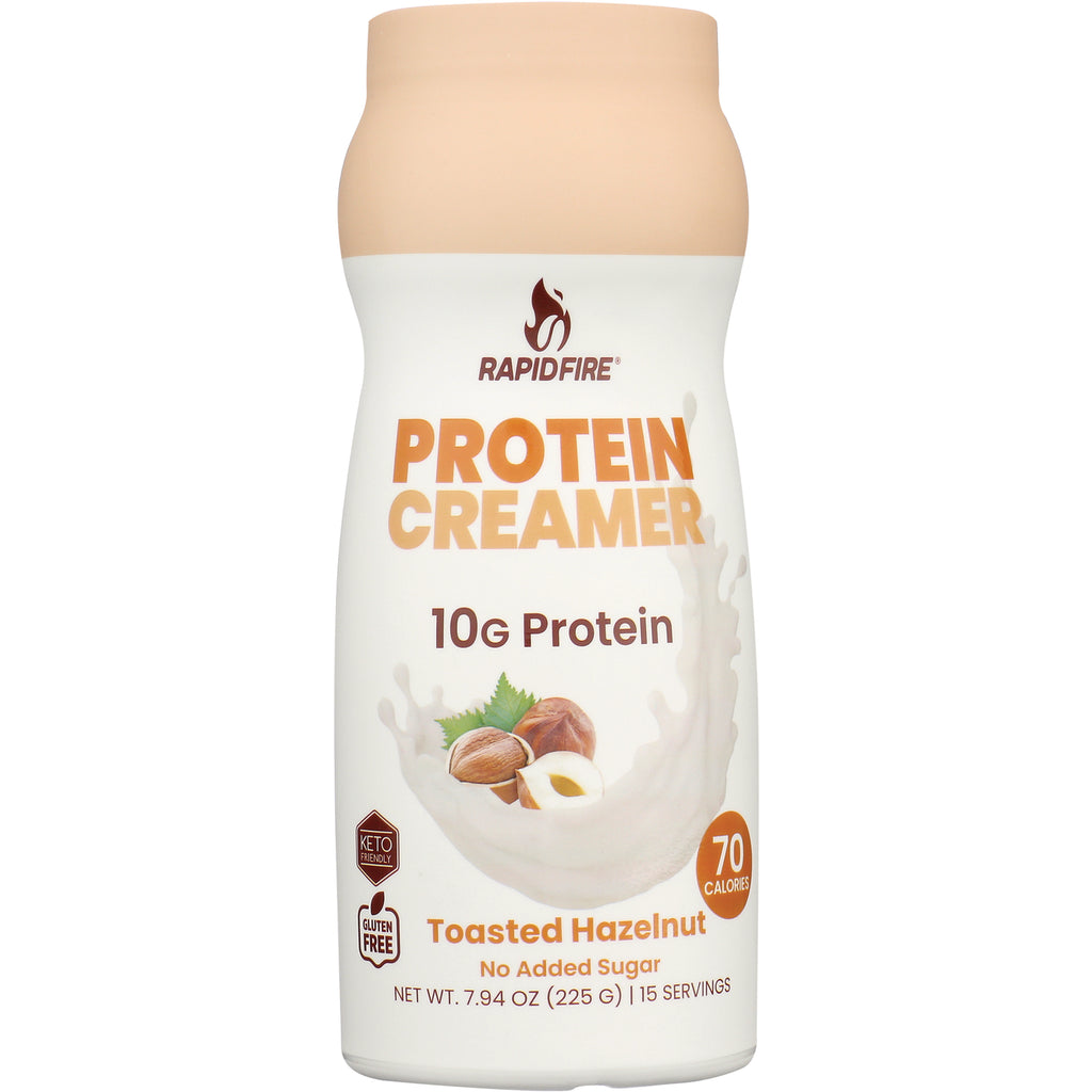 RPF011 | RapidFire protein creamer bottle Toasted Hazelnut flavor, 10g protein, 70 calories - Thumbnail