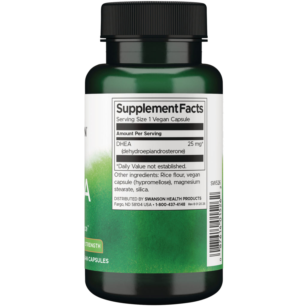 SW526 | Back label with supplement facts and serving information - Thumbnail