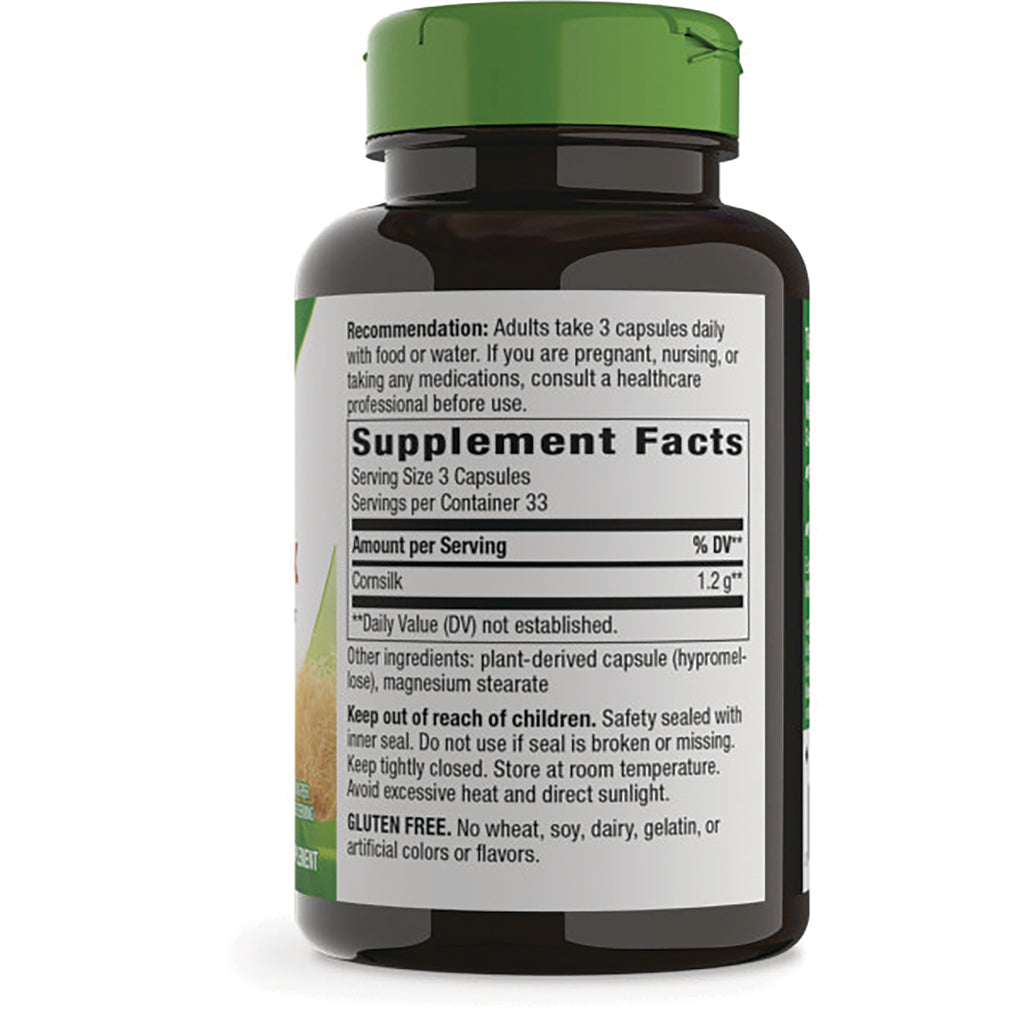 NW723 | Back label showing Supplement Facts panel with serving size 3 capsules, ingredients and warnings - Thumbnail