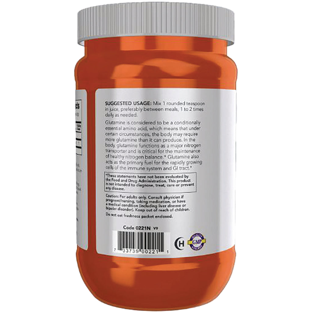 NWF896 | Back label of orange supplement bottle showing suggested usage text, warnings, and barcode - Thumbnail