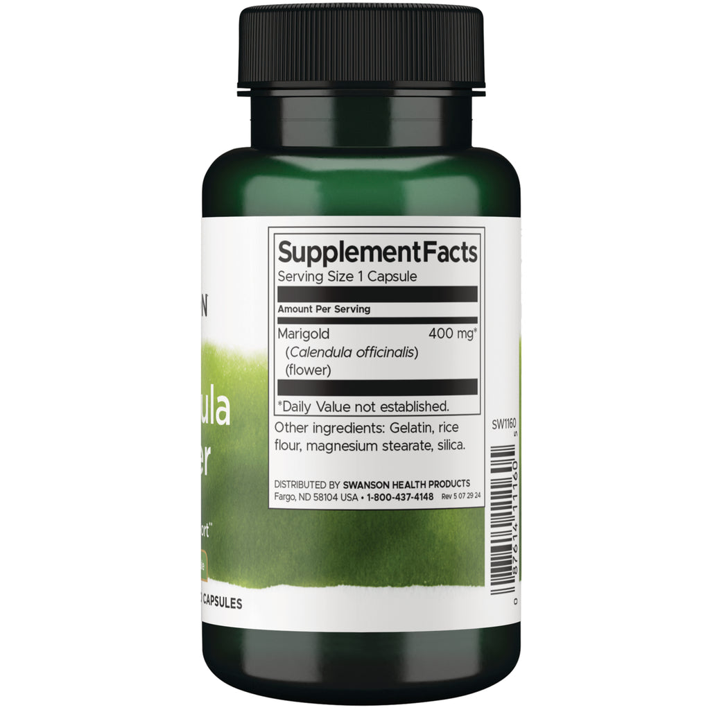 SW1160 |Back label with supplement facts and serving information - Thumbnail