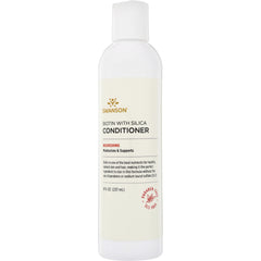 SW1474 | Swanson Biotin with Silica Conditioner, Nourishing, Moisturizes & Supports, 8 fl oz