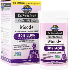 GLF222 | Garden of Life Dr. Formulated Probiotics Mood+ 50 Billion Guaranteed, gluten free