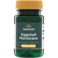 SWU487 | Swanson Eggshell Membrane, 500 mg per capsule, 30 veggie caps, Joint Health and Mobility