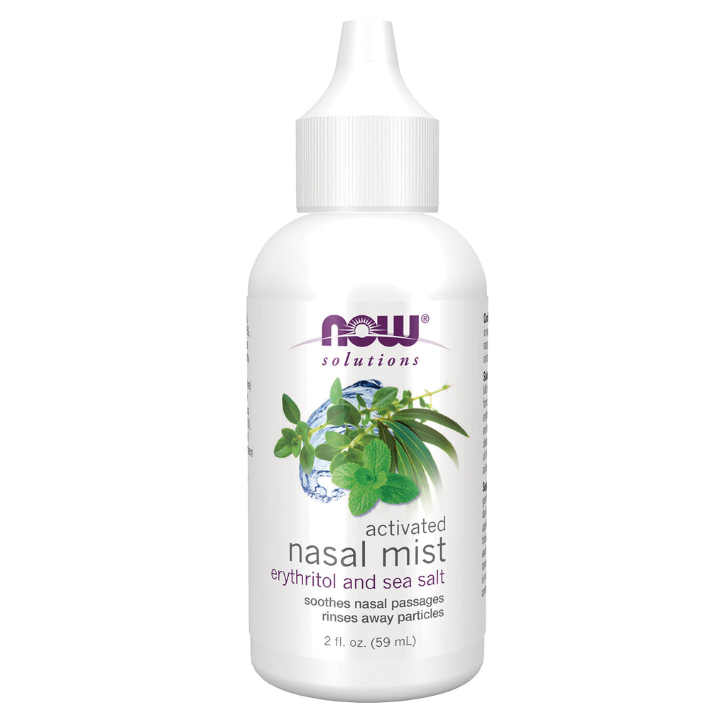 NWF402 | NOW Solutions activated nasal mist with erythritol and sea salt, 2 fl oz - Thumbnail