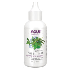 NWF402 | NOW Solutions activated nasal mist with erythritol and sea salt, 2 fl oz