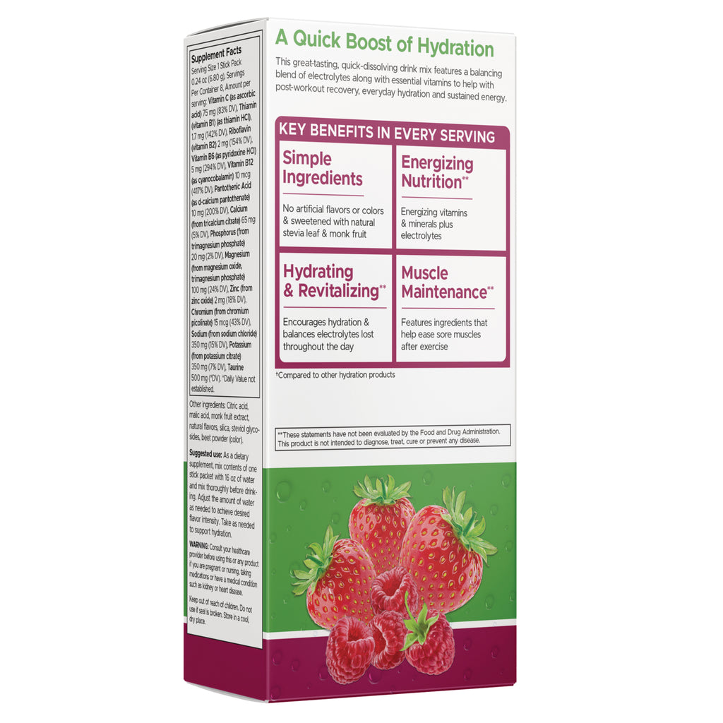 SW1943 | Back label with supplement facts and serving information - Thumbnail