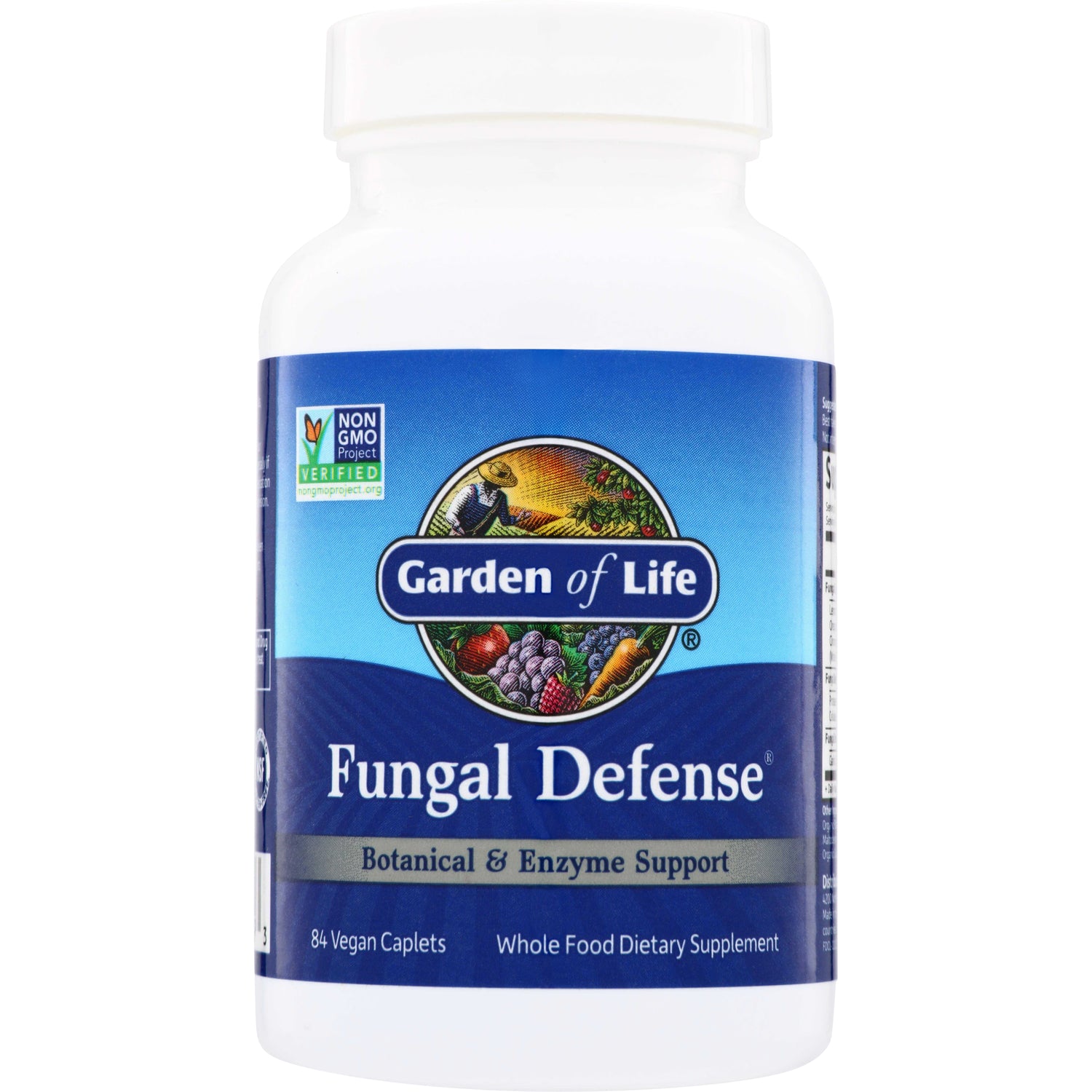 GLF007 | Garden of Life Fungal Defense Botanical & Enzyme Support, 84 vegan caplets