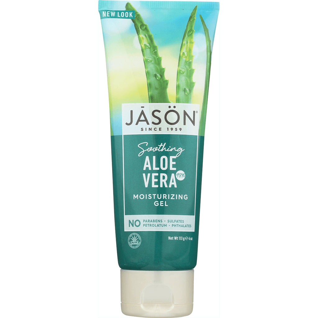 JC112 | JASON soothing aloe vera moisturizing gel tube front packaging showing brand and 98% claim - Thumbnail