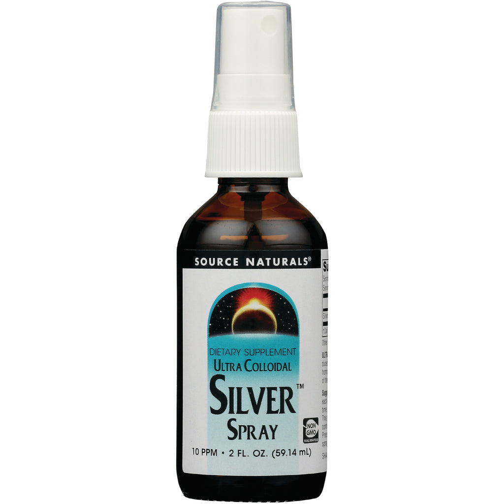 SN269 | Source Naturals Ultra Colloidal Silver Spray dietary supplement, 2 fl oz bottle - Thumbnail