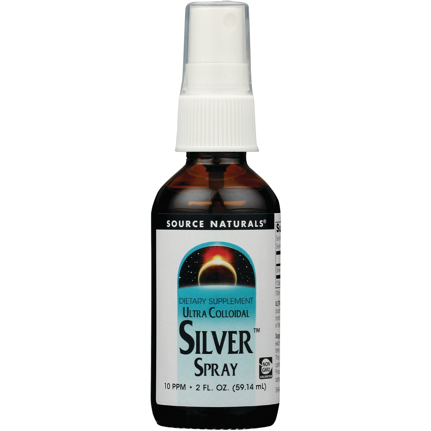 SN269 | Source Naturals Ultra Colloidal Silver Spray dietary supplement, 2 fl oz bottle