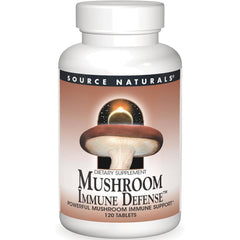 SN512 | Source Naturals Mushroom Immune Defense dietary supplement, 120 tablets