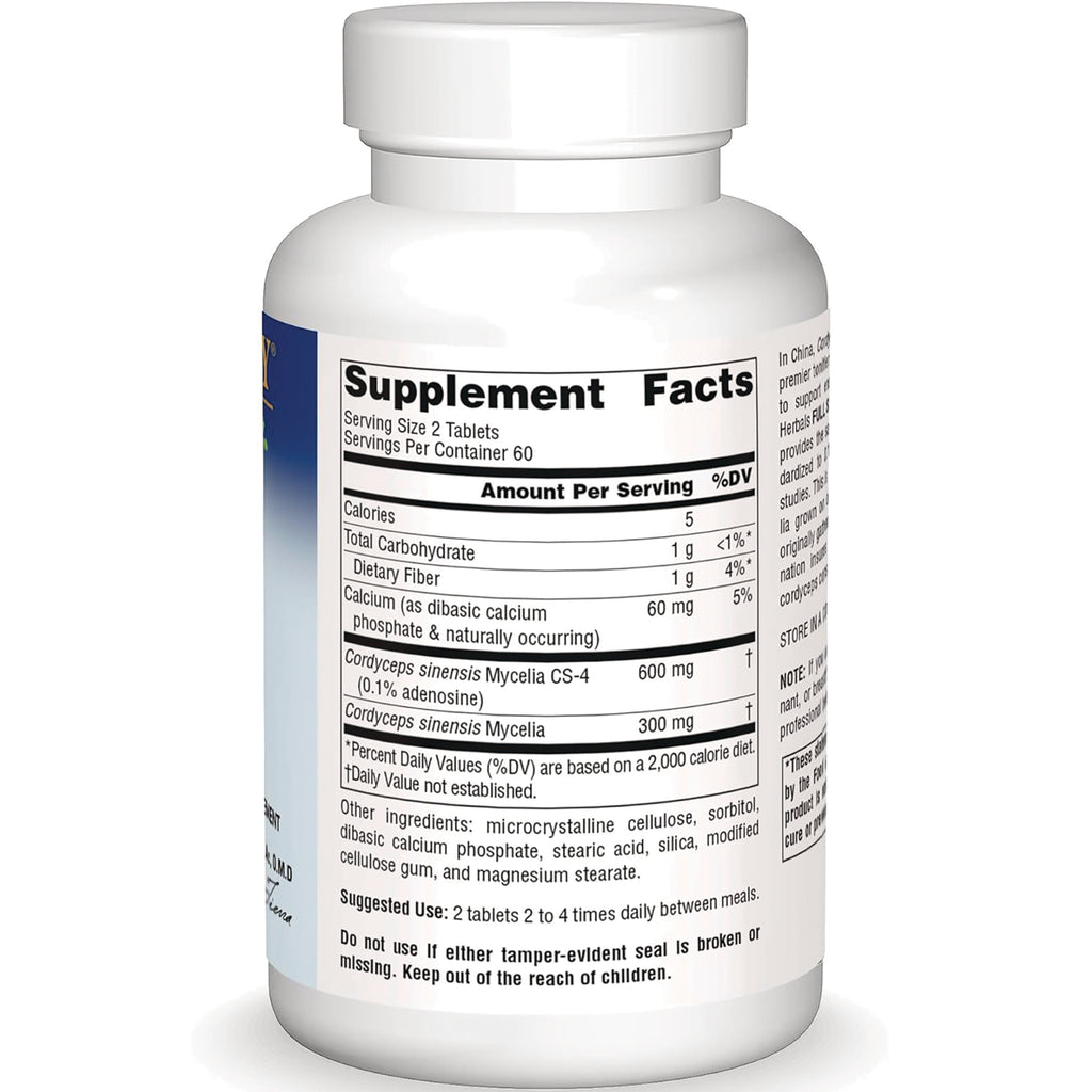 PF153 | back label showing Supplement Facts panel and ingredients text on white supplement bottle - Thumbnail