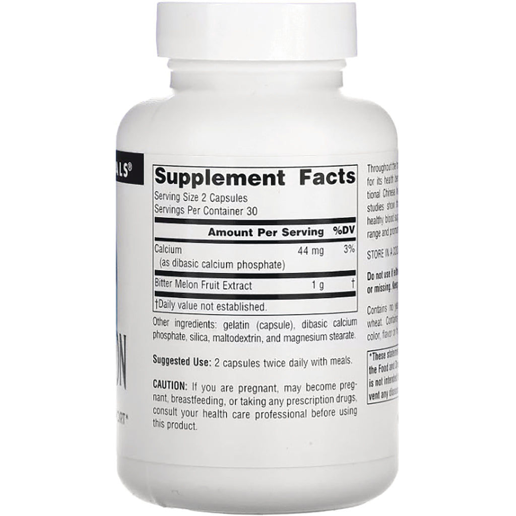 SN639 | Back label showing Supplement Facts, ingredients, suggested use, and caution information - Thumbnail