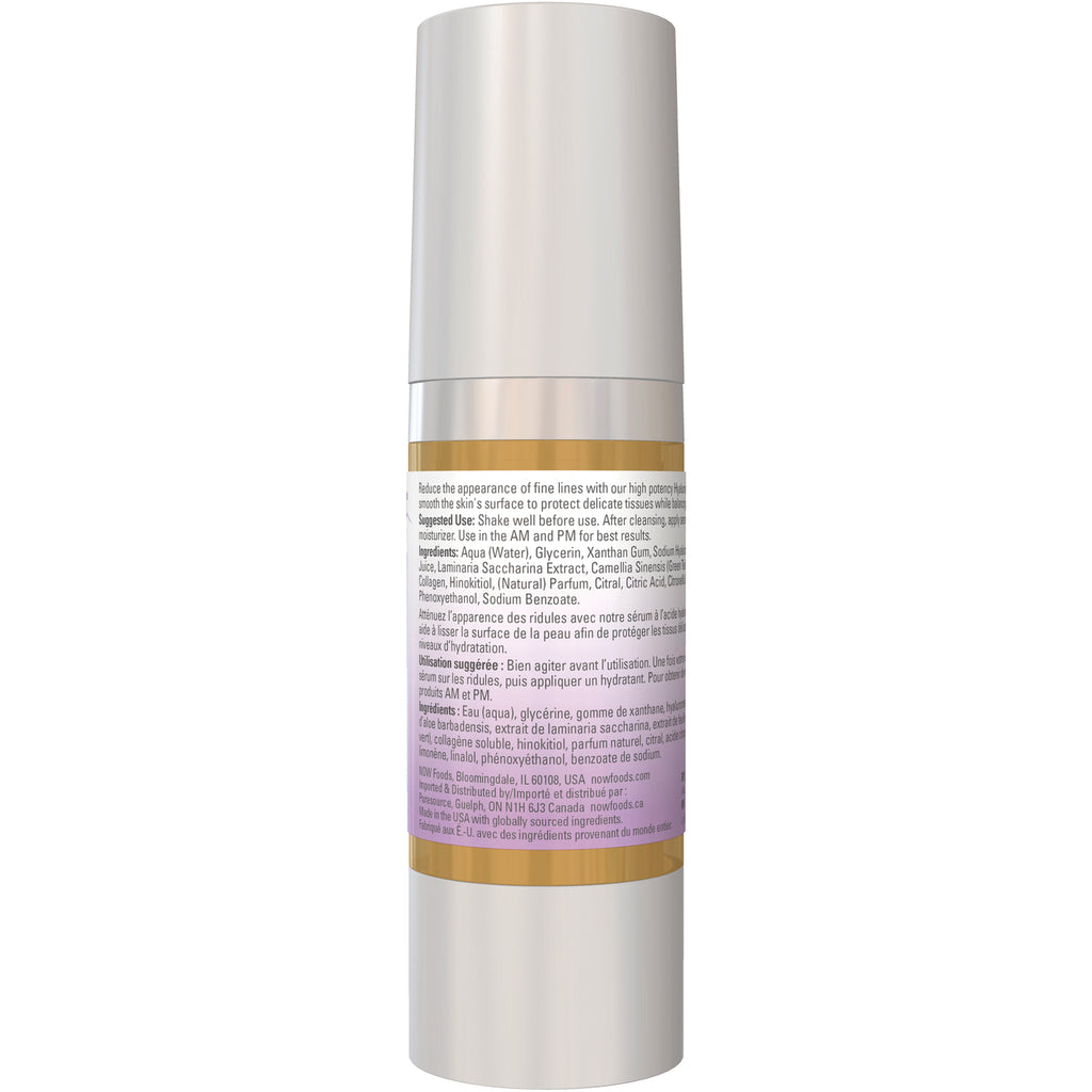 NWF613 | Back label of white pump bottle showing ingredients, directions, and small print - Thumbnail