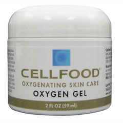 LMH002 | Cellfood Oxygen Gel 2 fl oz white jar front label