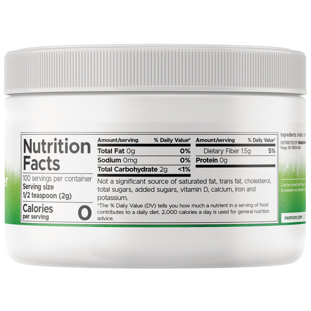 SW1415 | Back label with supplement facts and serving information - Thumbnail