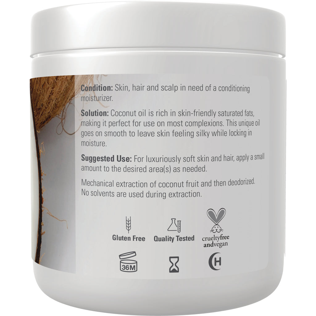 NWF1102 | Back label of white jar showing condition, solution, suggested use text and certification icons - Thumbnail