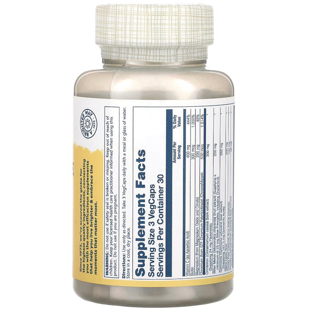 SLR332 | Back label showing Supplement Facts panel and directions on bottle - Thumbnail