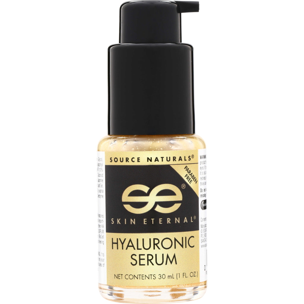 SN173 | Source Naturals Skin Eternal Hyaluronic Serum, 30 mL pump bottle - Thumbnail