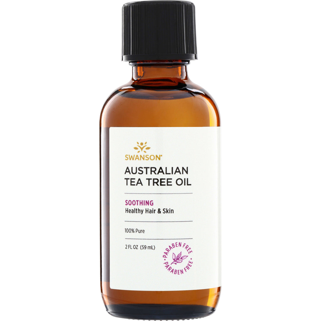 SWU673 | Swanson Australian Tea Tree Oil 2 fl oz bottle, Soothing, 100% pure, paraben free - Thumbnail