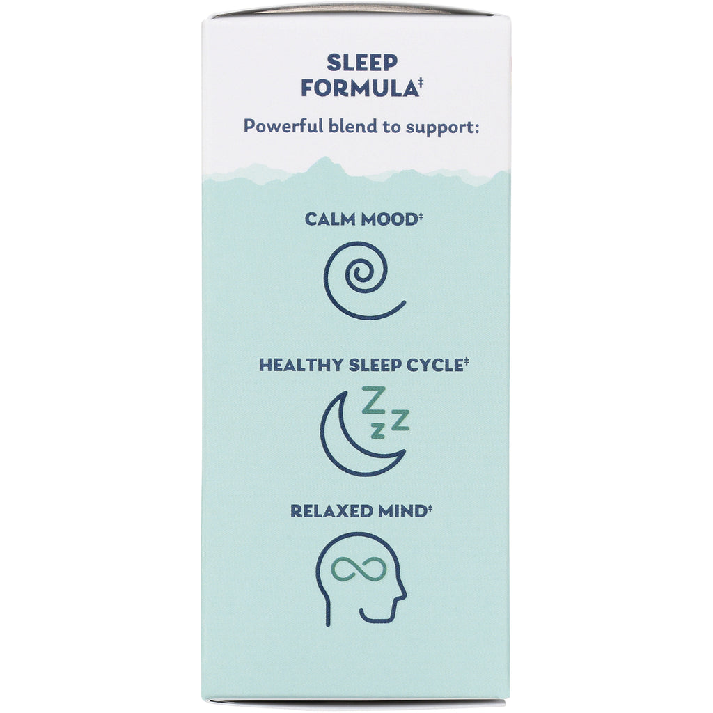 SLR488 | Back of box reading SLEEP FORMULA Powerful blend to support: CALM MOOD; HEALTHY SLEEP CYCLE; RELAXED MIND with icons - Thumbnail