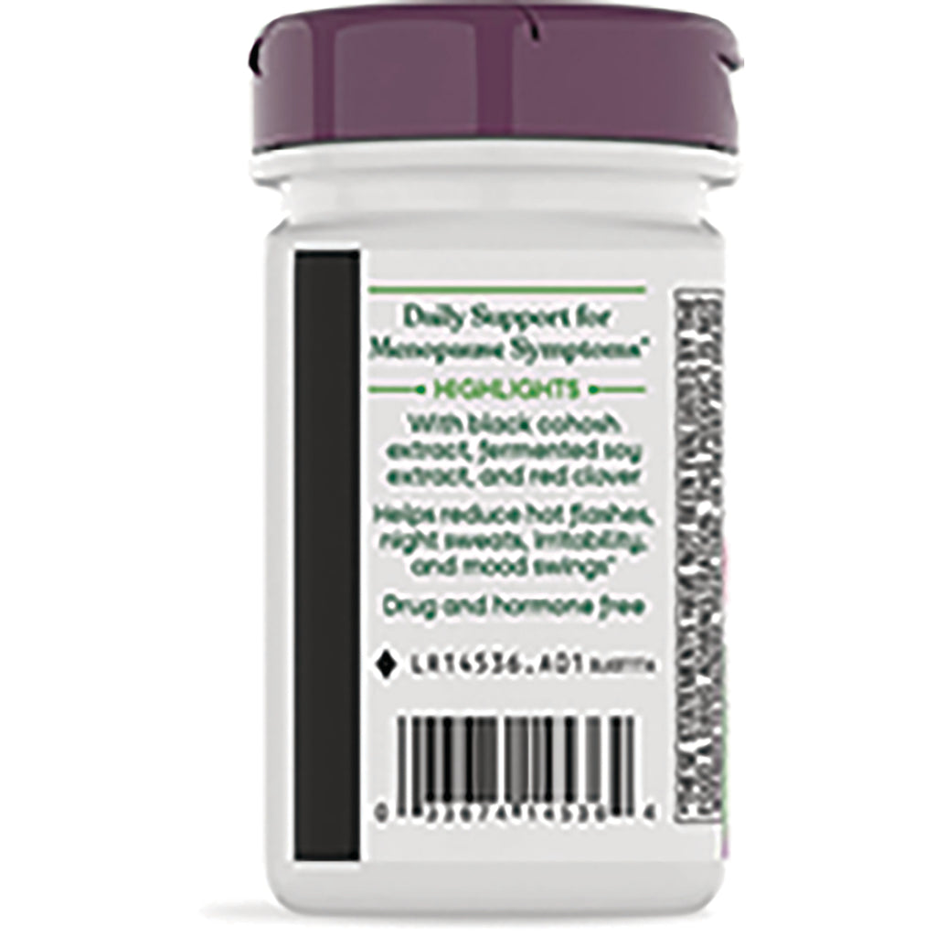 NW728 | back label of white supplement bottle showing ingredient panel, barcode, and QR code - Thumbnail