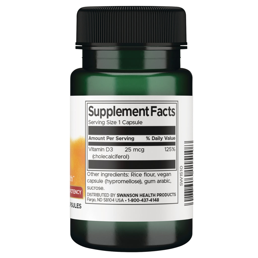 SW1510 | Back label with Supplement Facts - Thumbnail