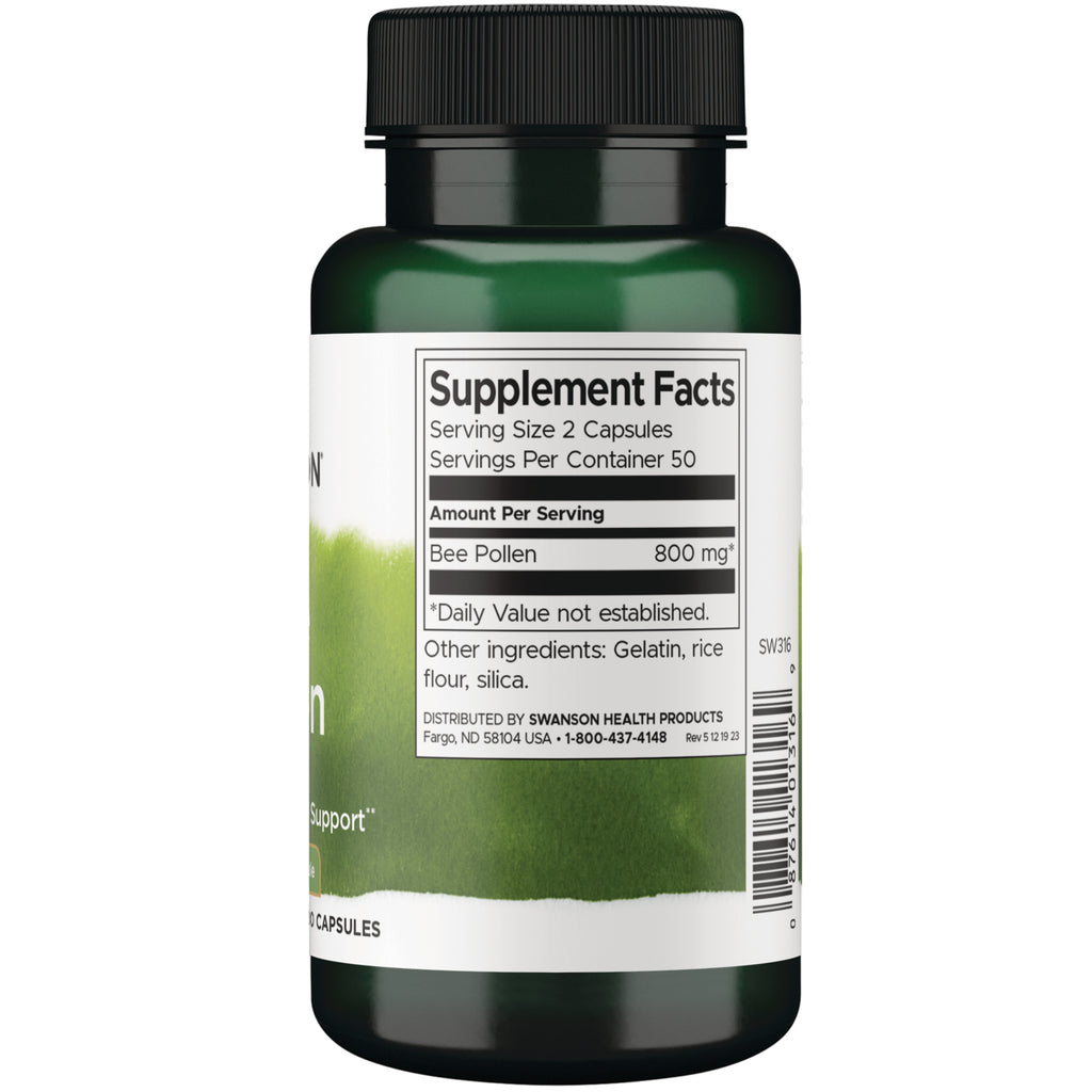 SW316 |Back label with Supplement Facts - Thumbnail