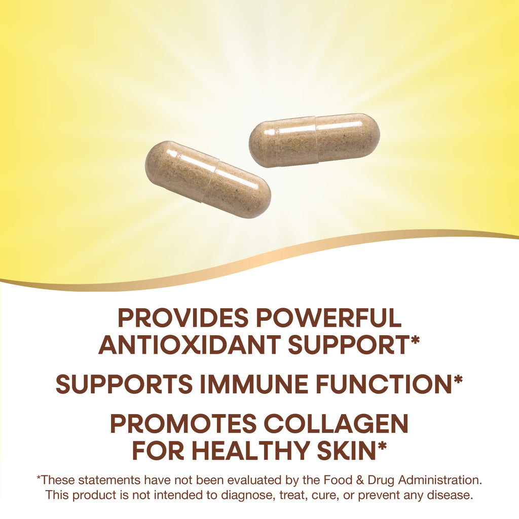 NW344 | Two capsules with claims: antioxidant support, immune function, and healthy skin - Thumbnail