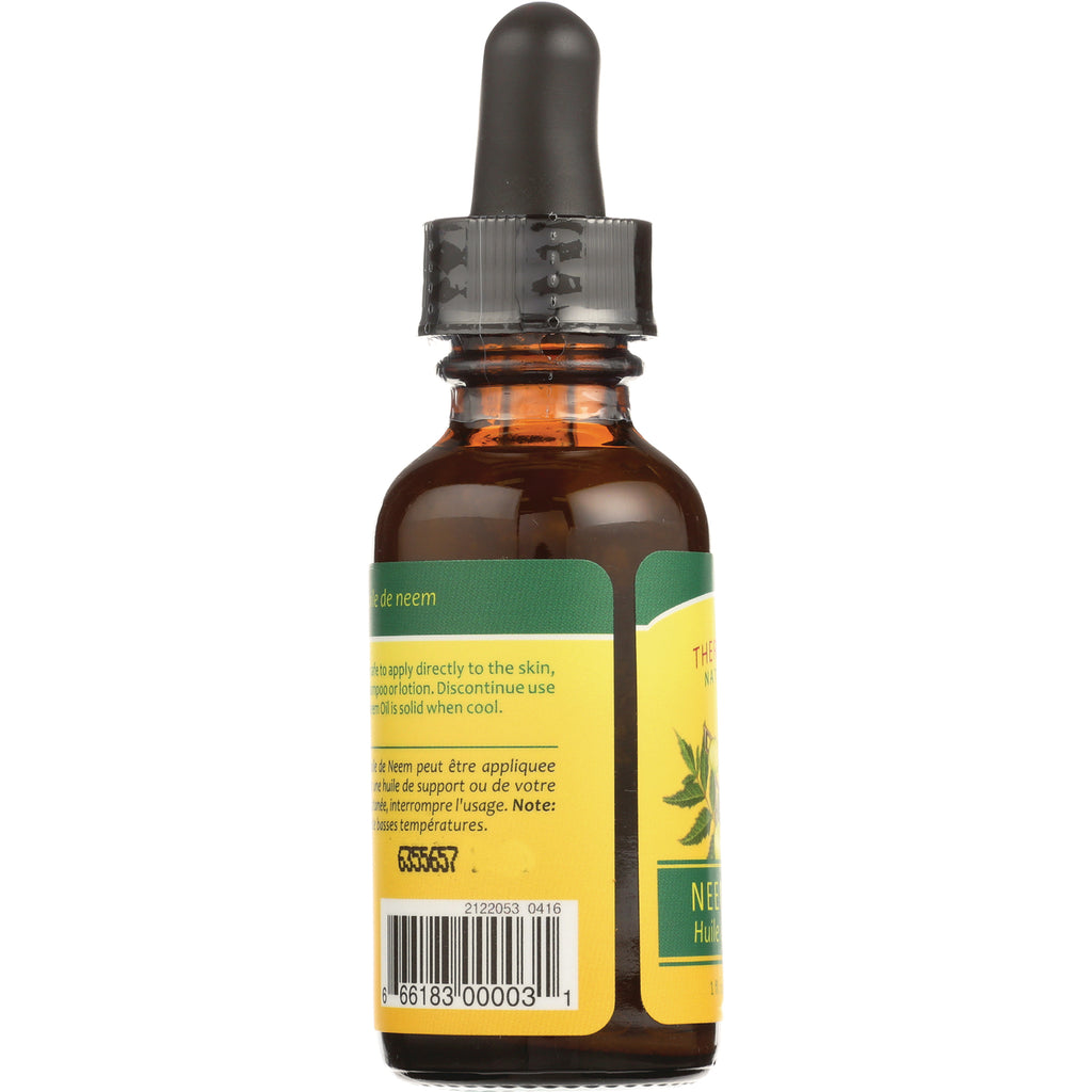 OGX010 | amber glass dropper bottle back label showing barcode and product information - Thumbnail