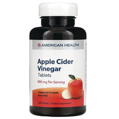 AM106 | American Health Apple Cider Vinegar Tablets, 480 mg per serving, 200 tablets