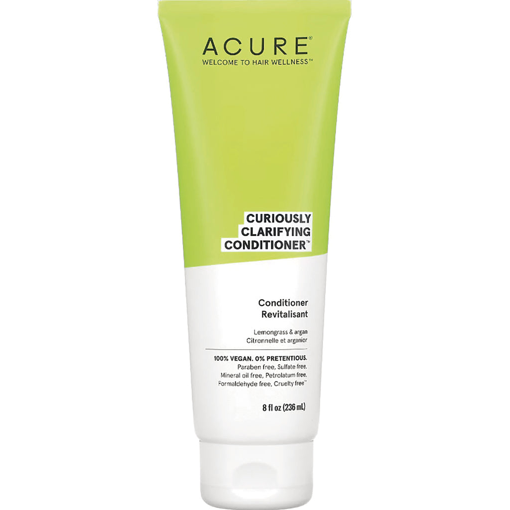 ACR099 | Acure Curiously Clarifying Conditioner tube, lemongrass & argan, 8 fl oz (236 mL) - Thumbnail
