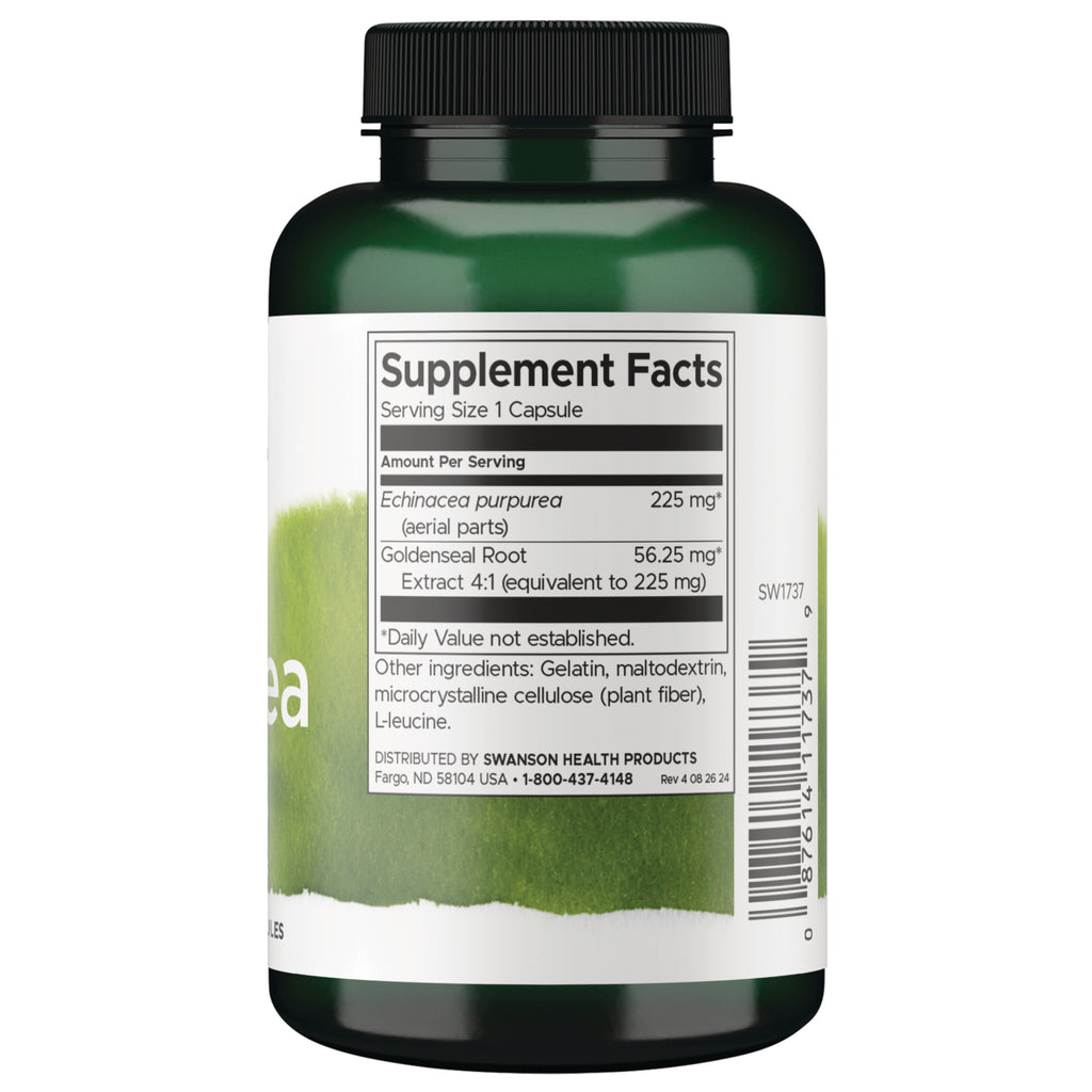 SW1737 | Back label with supplement facts and serving information - Thumbnail