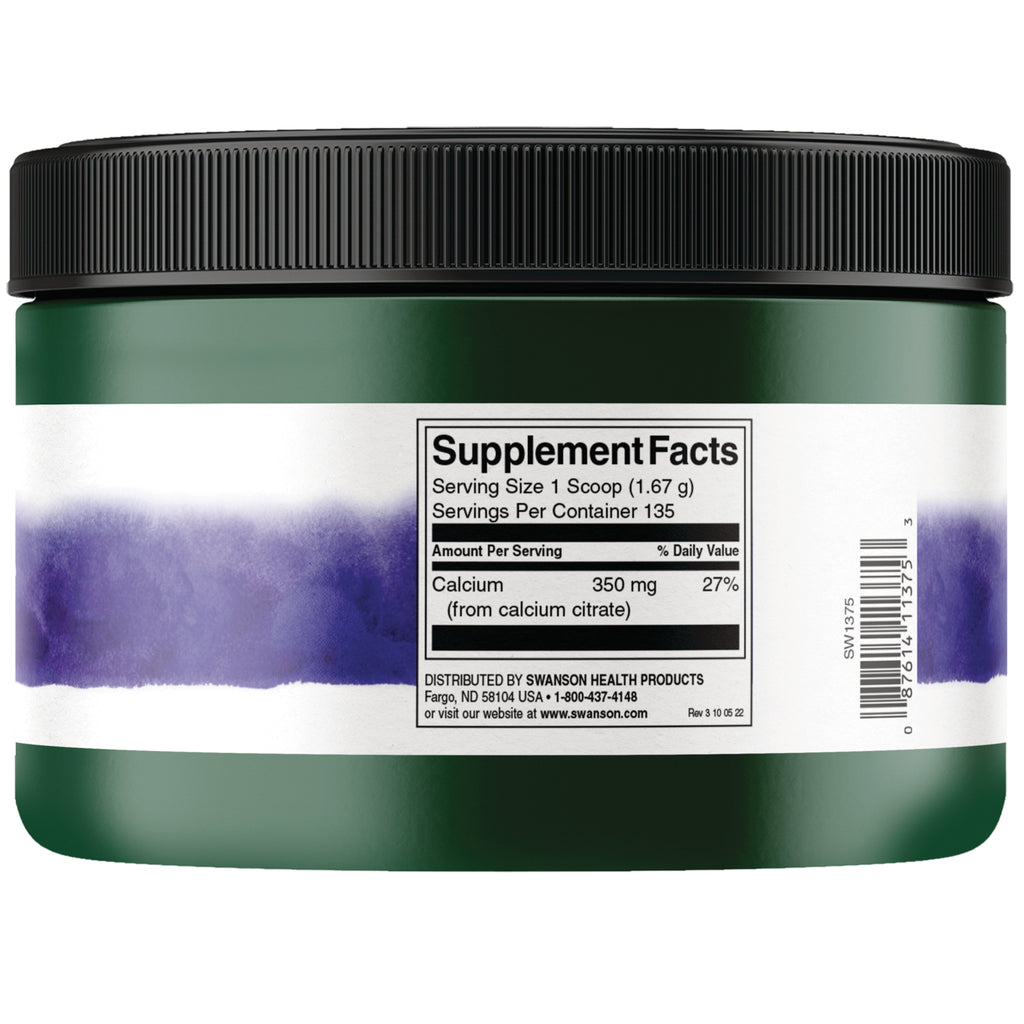 SW1375 | Back label with Supplement Facts - Thumbnail