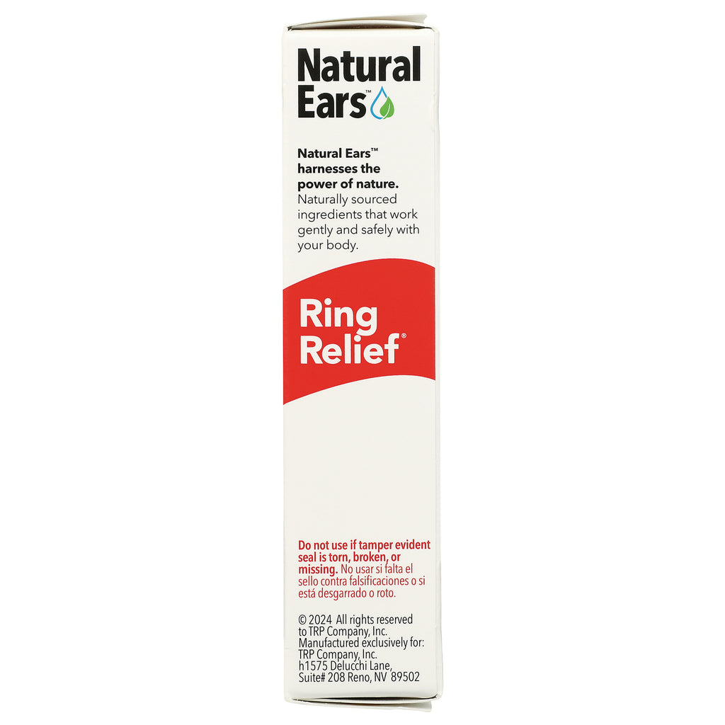 TRL015 | Natural Ears Ring Relief packaging with tamper warning and brand text - Thumbnail