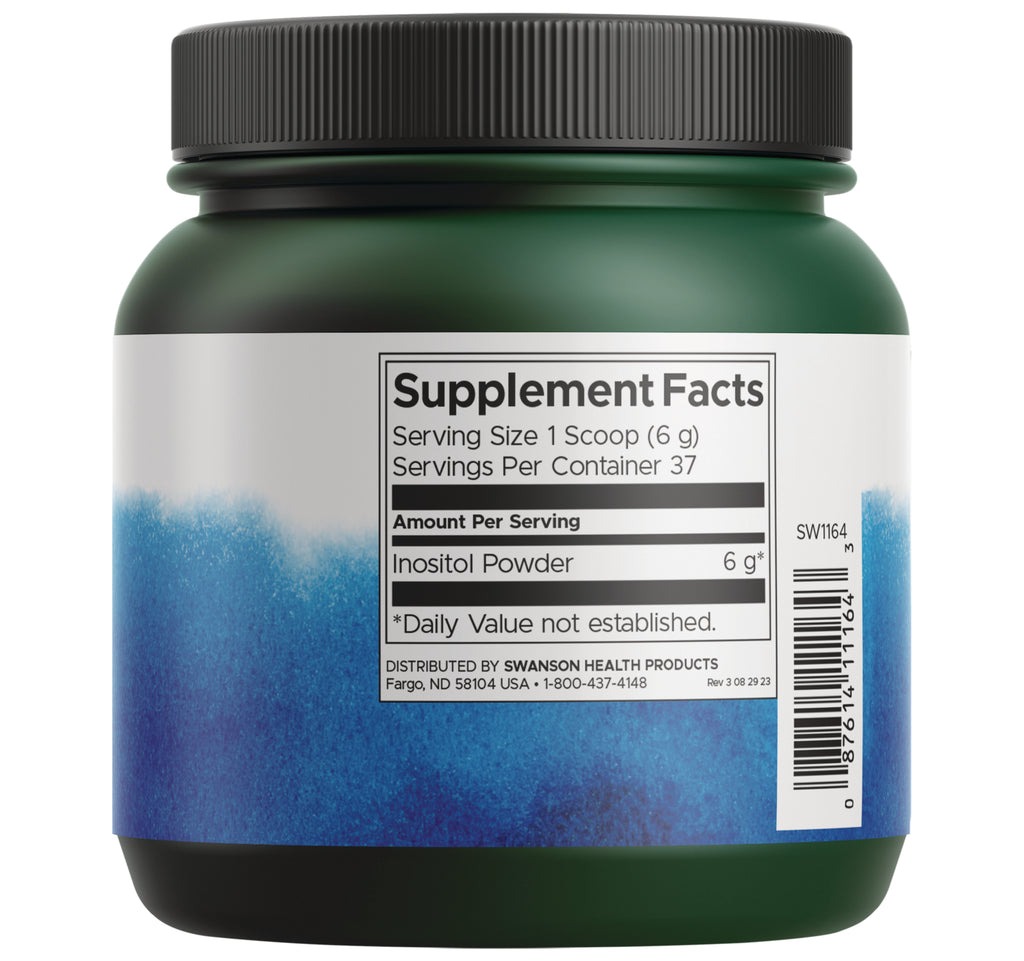SW1164 | Back label with Supplement Facts - Thumbnail