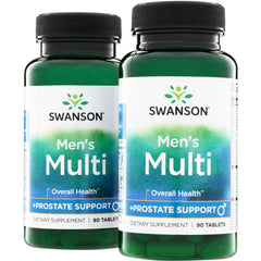 SW1951 | Swanson Men's Multi, Overall Health and Prostate Support, 90 tablets, front of bottle