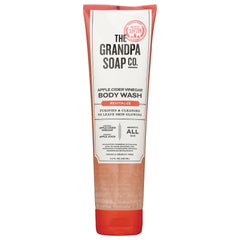 GP034 | The Grandpa Soap Co. Apple Cider Vinegar Body Wash tube, revitalizing formula, 9.5 fl oz