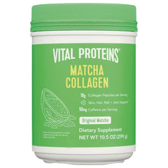 VPR058 | Vital Proteins Matcha Collagen powder, Original Matcha, 10.5 oz