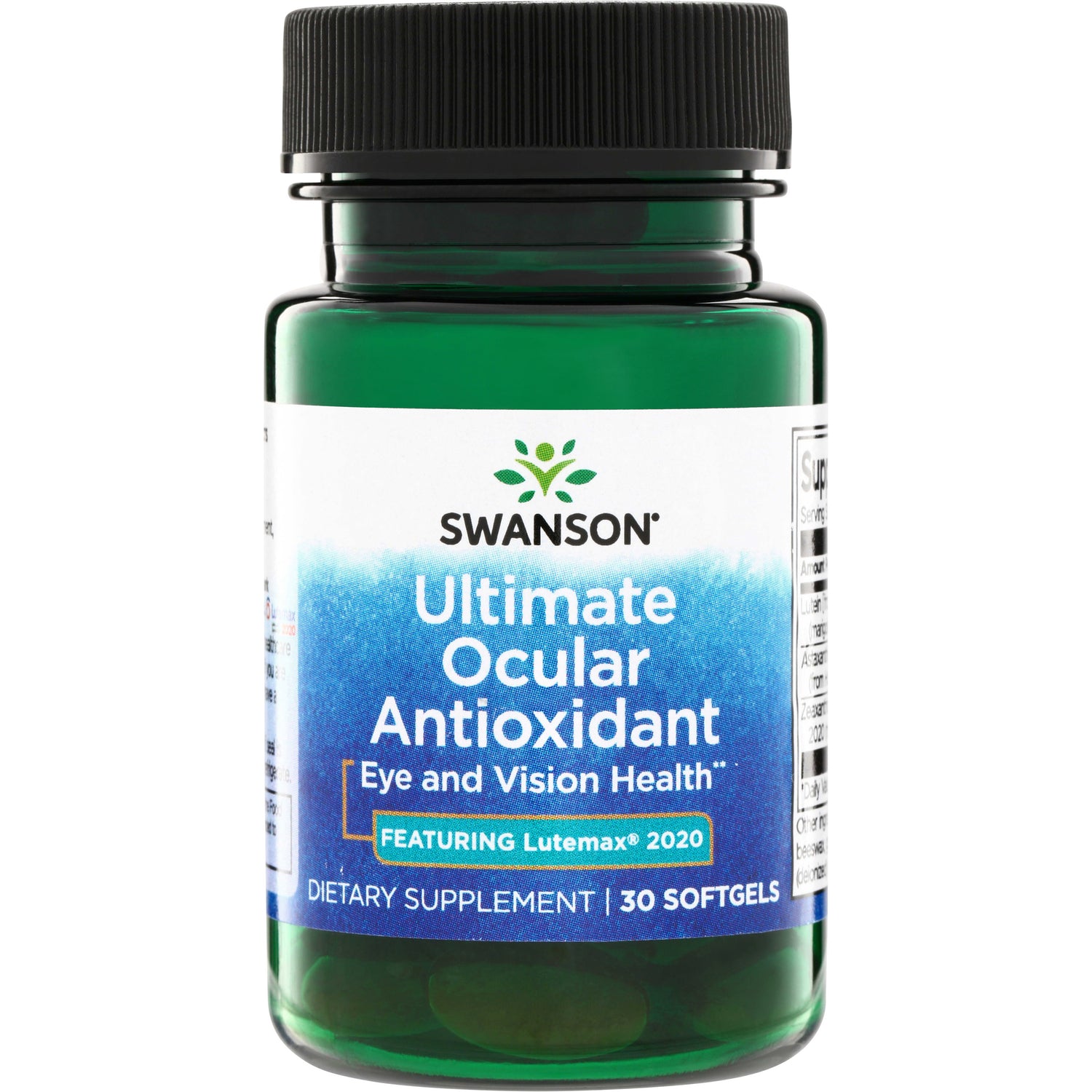 SWU868 | Swanson Ultimate Ocular Antioxidant softgels, Featuring Lutemax 2020, 30 softgels