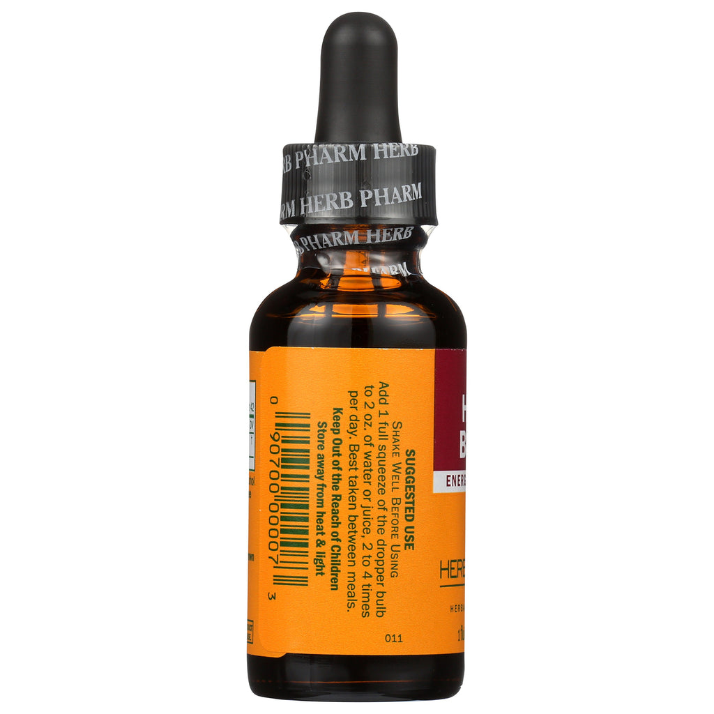HPH022 | Herb Pharm dropper bottle with orange label and instructions - Thumbnail